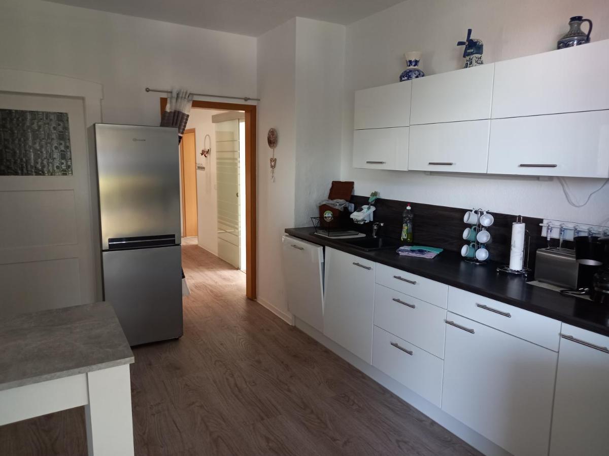 Familienfreundliche Ferienwohnung Erzgebirge Schneeberg  Dış mekan fotoğraf