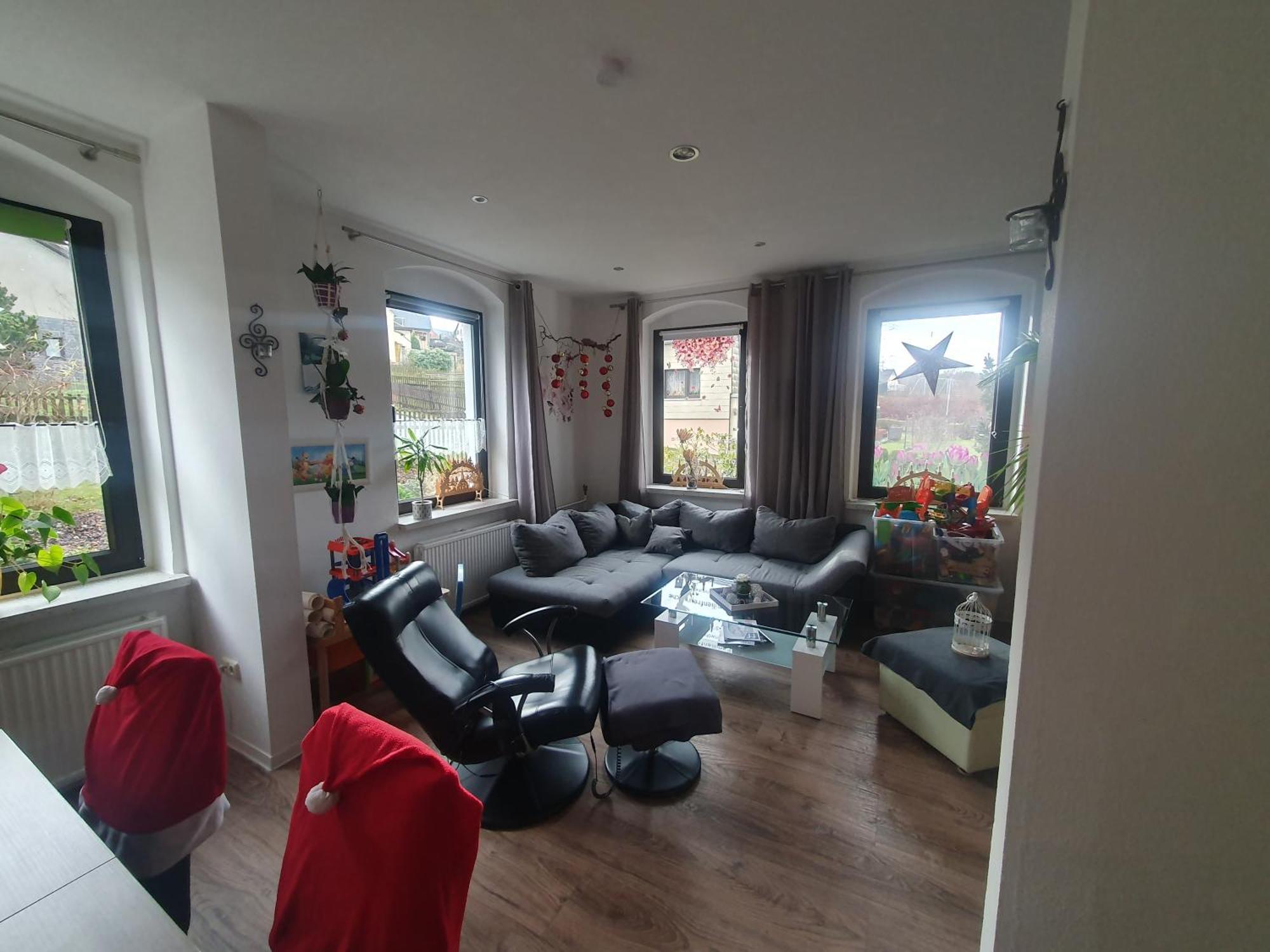 Familienfreundliche Ferienwohnung Erzgebirge Schneeberg  Dış mekan fotoğraf